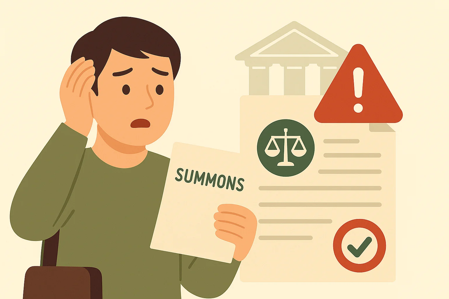 收到法院或地檢署傳票怎麼辦？傳喚身分、出庭請假與法律應對一次看懂