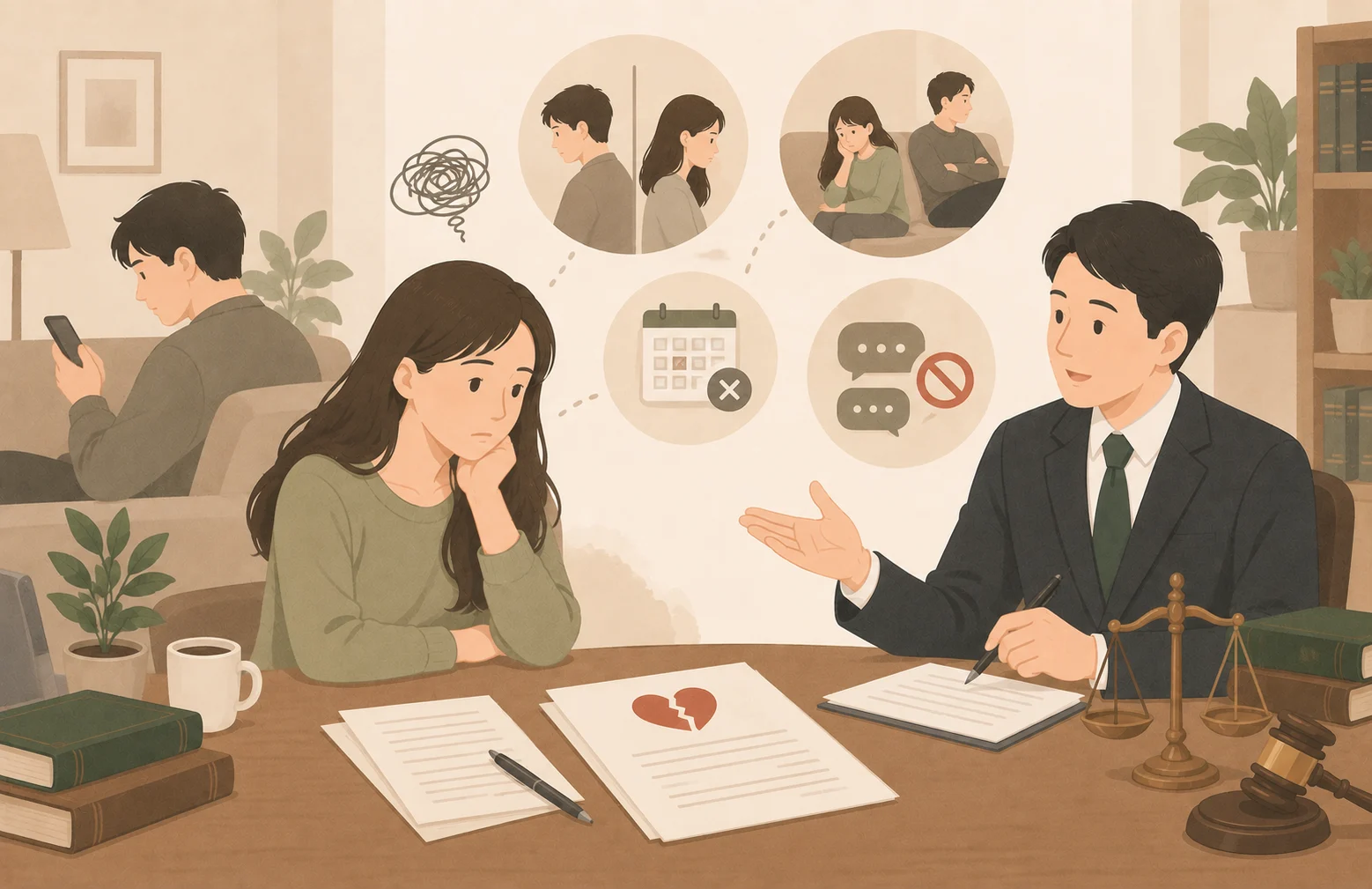 台中律師陳伯彥揭開「難以維持婚姻」的法律條件與冷暴力案例