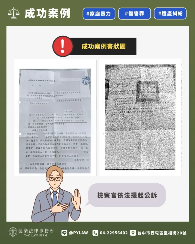 成功案例書狀圖
